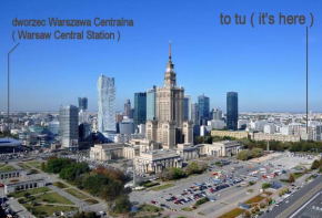 2 metro lines Warsaw Center